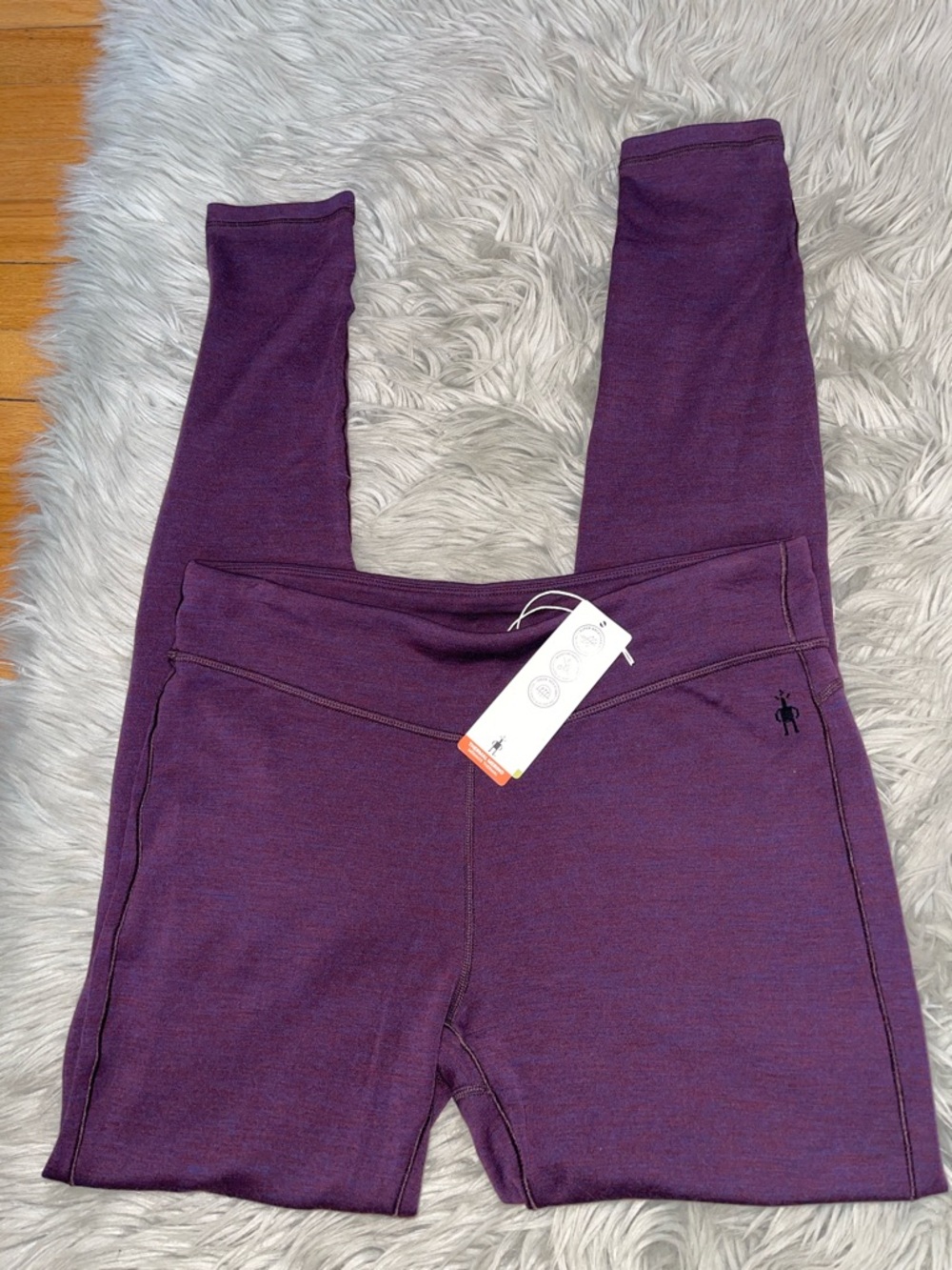 Smartwool purple iris layer bottoms - Picture 3 of 7
